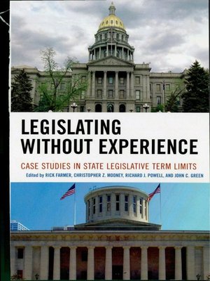cover image of Legislating Without Experience